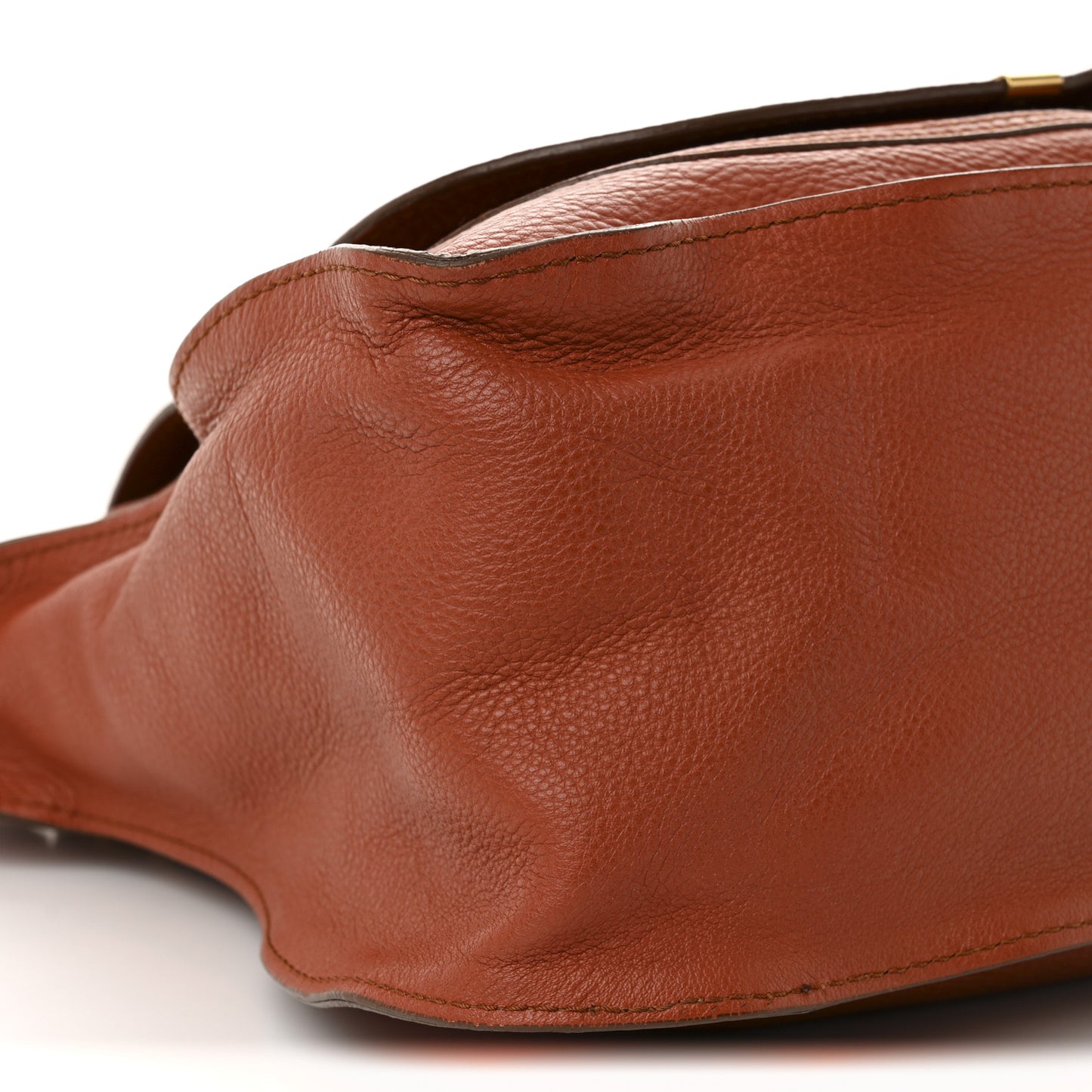 Calfskin Large Marcie Satchel Maple Leaf