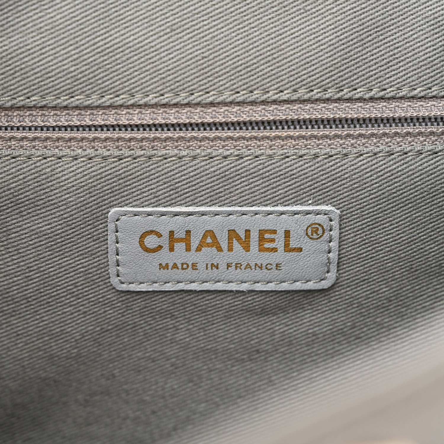 Chanel Caviar Quilted Business Affinity Backpack Grey 7 of 12