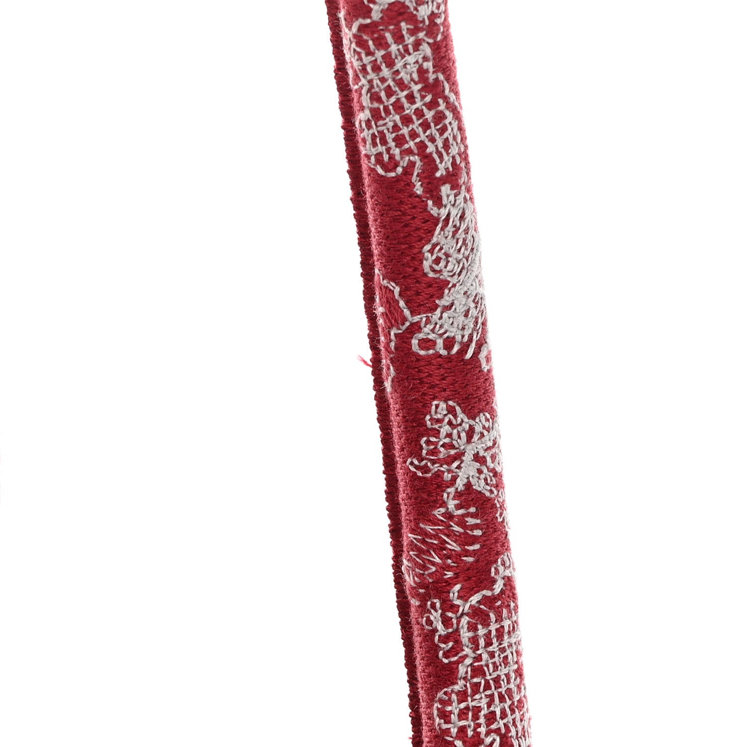 Christian Dior Canvas Embroidered Medium Dioriviera Toile De Jouy Book Tote Red White 13 of 14