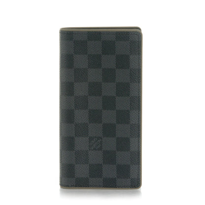 Louis Vuitton Damier Graphite Brazza Wallet Kaki 1 of 7