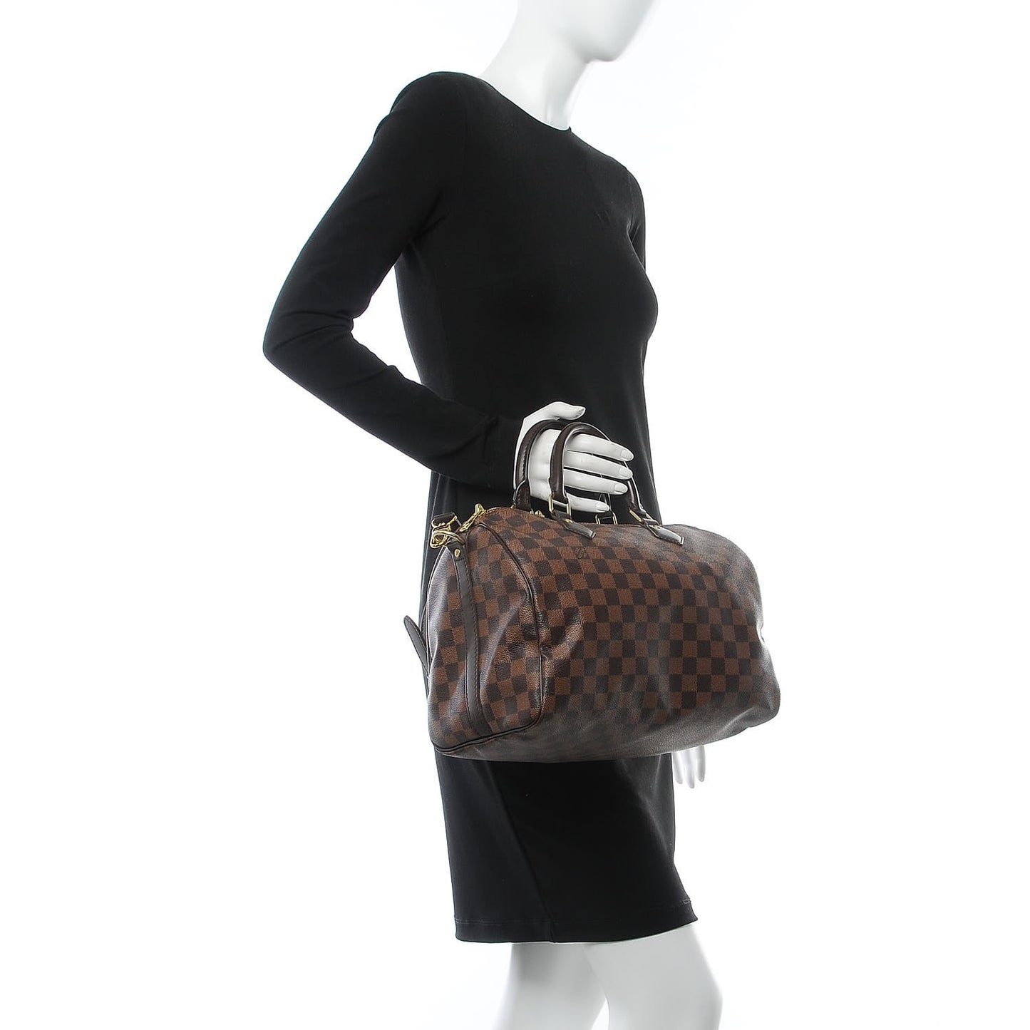 Damier Ebene Speedy Bandouliere 30