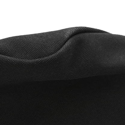 Prada Canapa Triangle Shoulder Bag Black 10 of 11