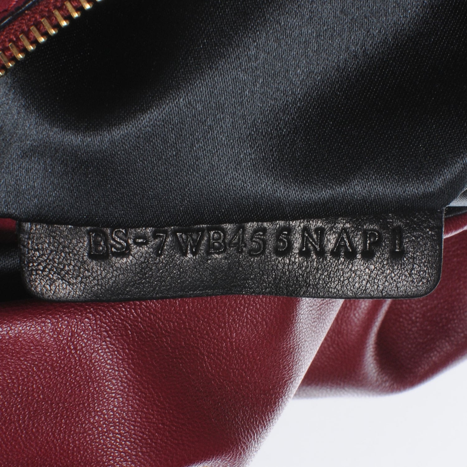 Valentino Garavani Nappa 360 Bow Hobo Burgundy 6 of 6