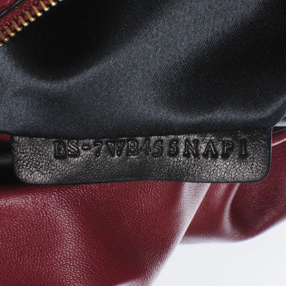 Valentino Garavani Nappa 360 Bow Hobo Burgundy 6 of 6