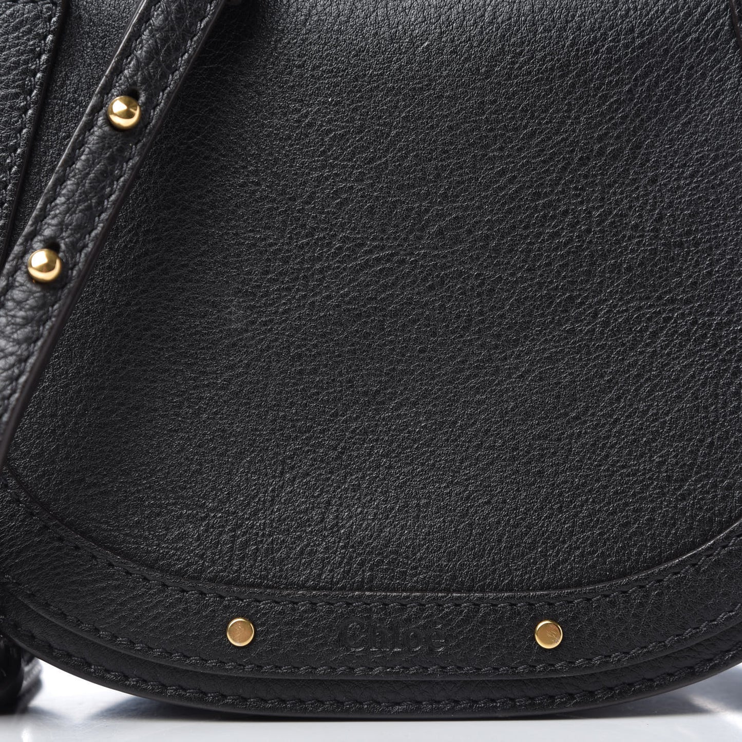 Calfskin Small Nile Bracelet Bag Black