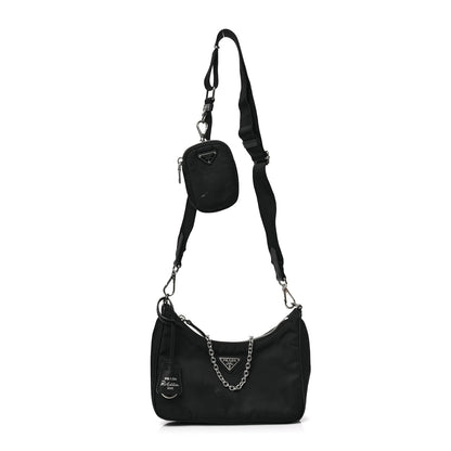 Prada Nylon Re-Edition 2005 Shoulder Bag Black 1 of 6