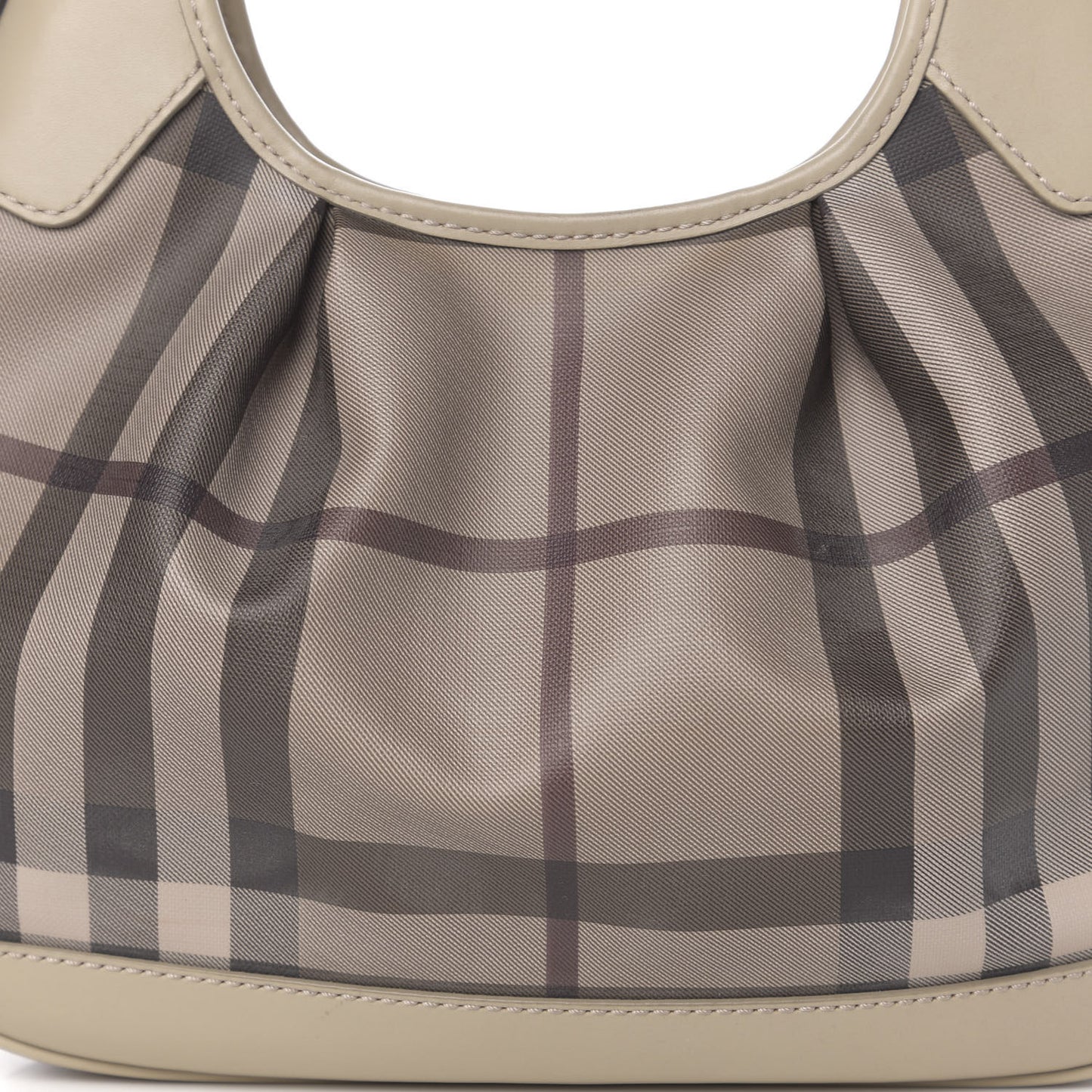 Smoked Check Brooklyn Hobo Trench