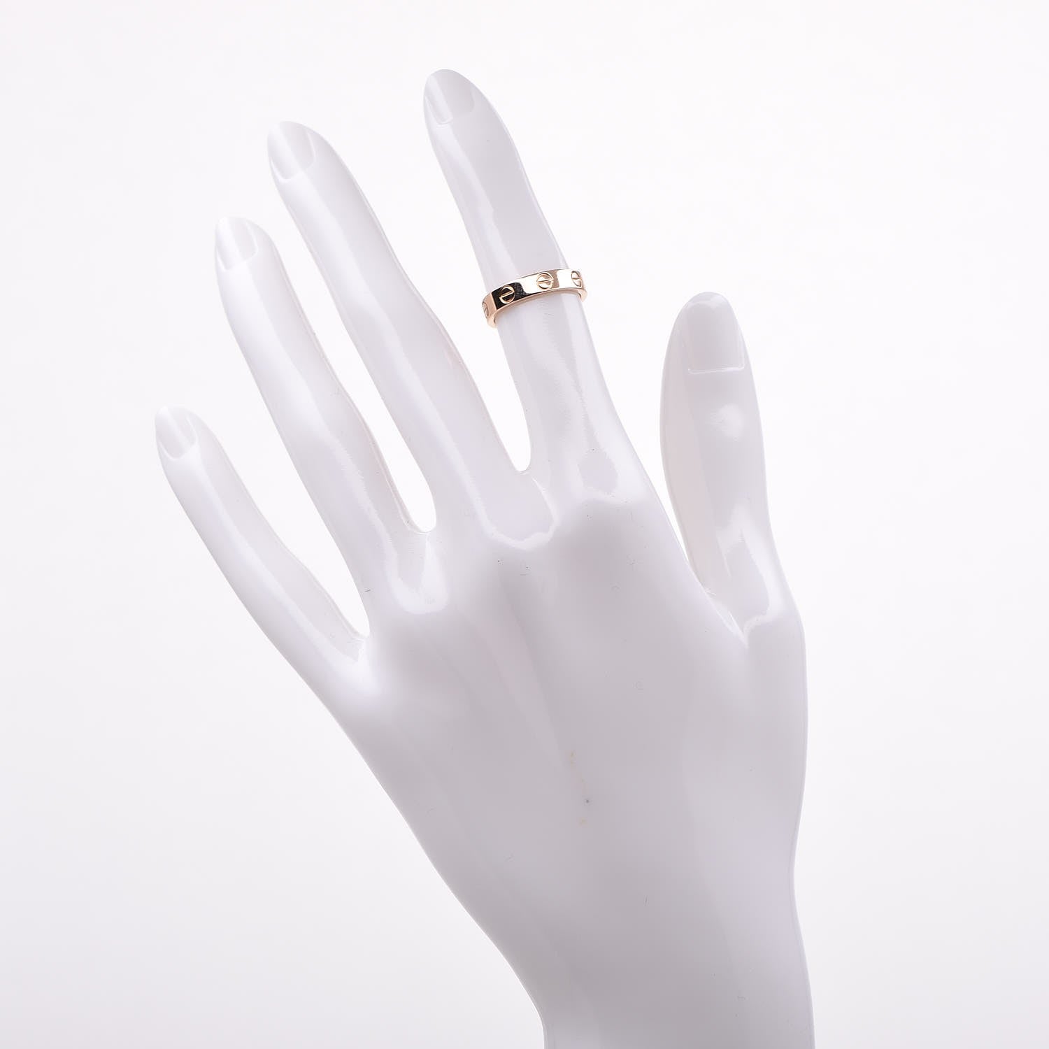 Cartier 18K Pink Gold 3.5mm LOVE Wedding Band Ring 47 4 2 of 4