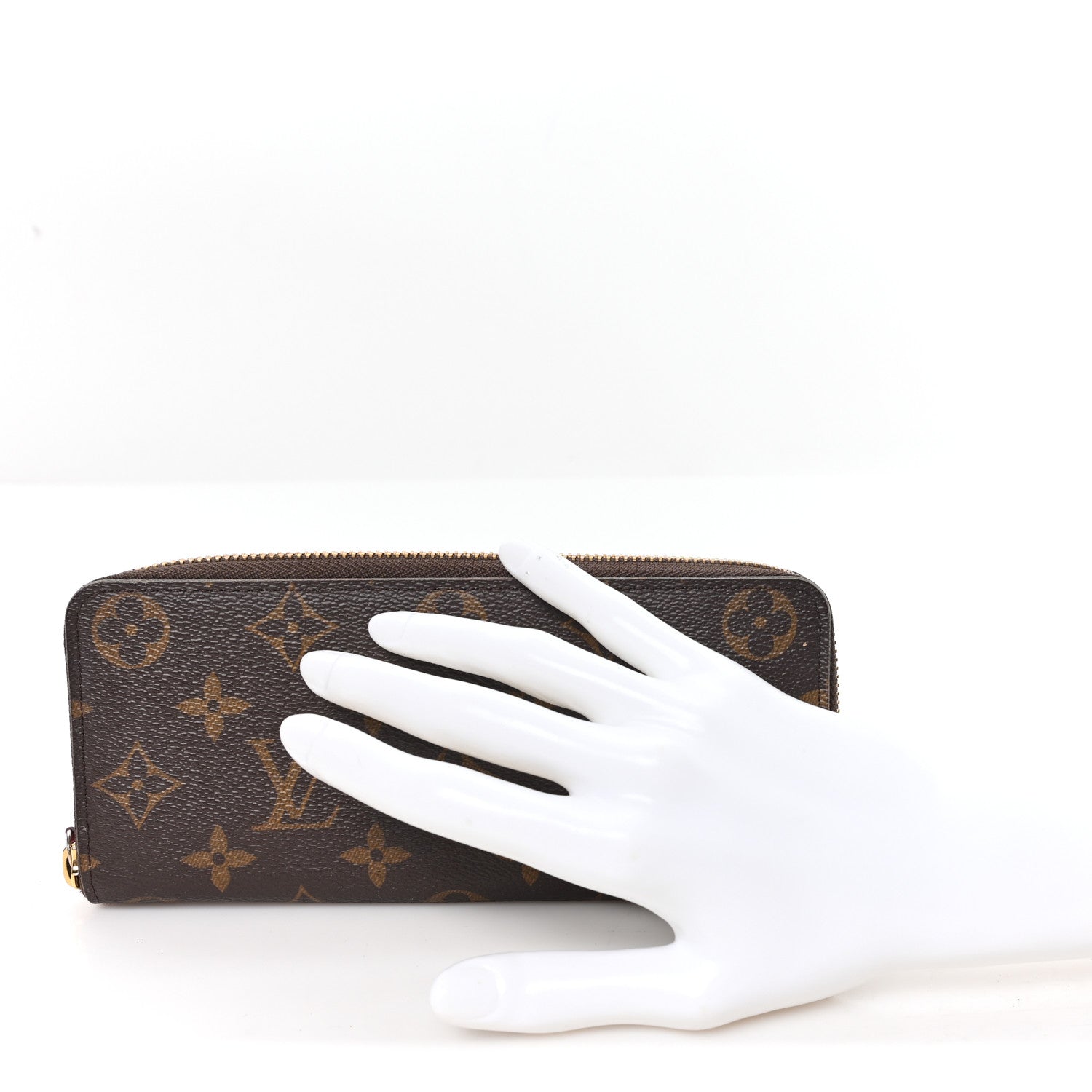 Louis Vuitton Monogram Clemence Wallet Fuchsia 2 of 7