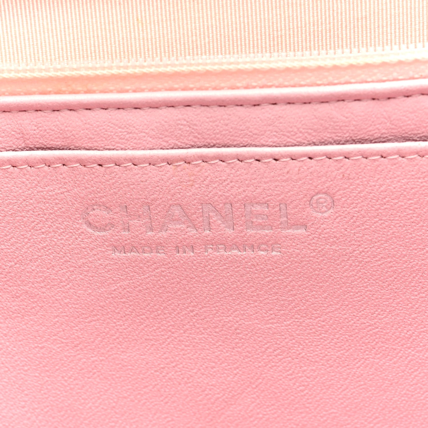 Chanel Lambskin Quilted Maxi Single Flap Pink 6 of 10
