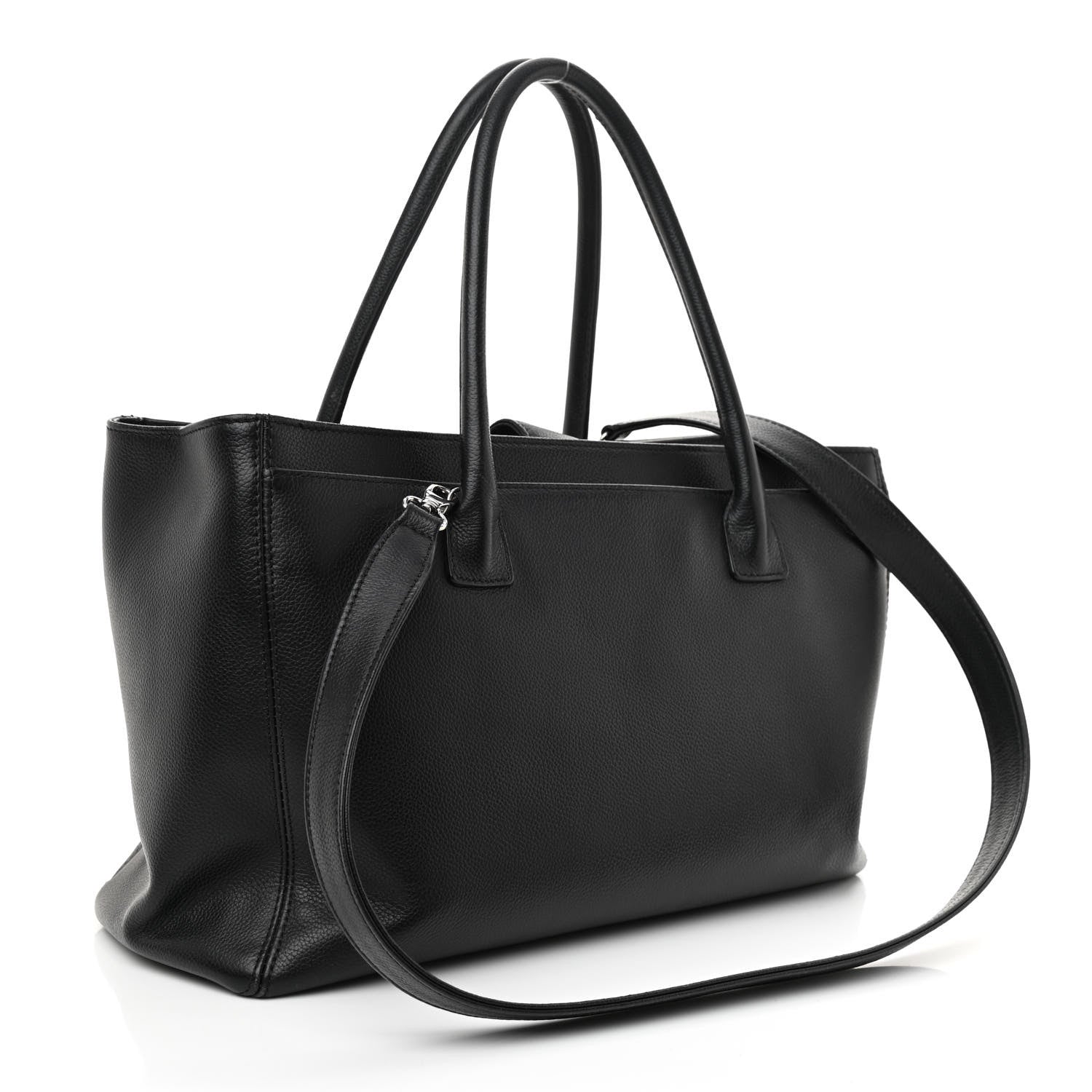 Chanel Caviar Cerf Executive Shopper Tote Black 4 of 13