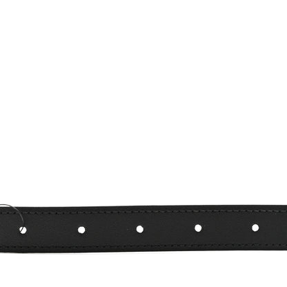 Gucci Ciny Lux Calfskin Blondie 20mm Belt 70 28 Black 8 of 14