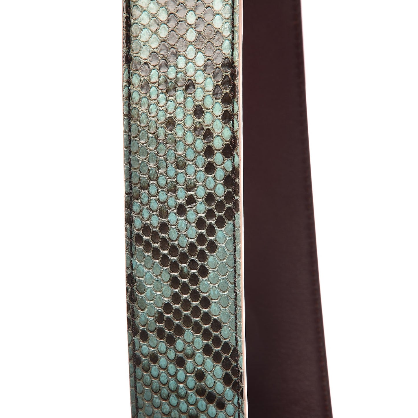 Python Vitello Dolce Strap You Menta