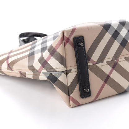 Burberry Supernova Check Stanton Tote Black 6 of 12
