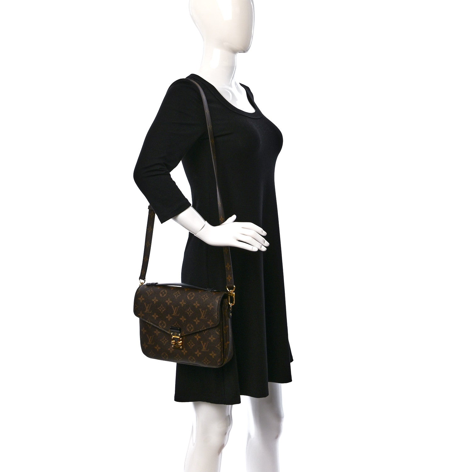Louis Vuitton Monogram My World Tour Pochette Metis 2 of 11