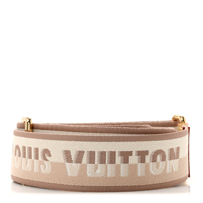 Louis Vuitton Jacquard Speedy Bandouliere 20 Shoulder Strap Beige 2 of 4
