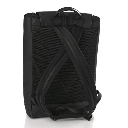 Louis Vuitton Taurillon Christopher Slim Backpack Black 3 of 8