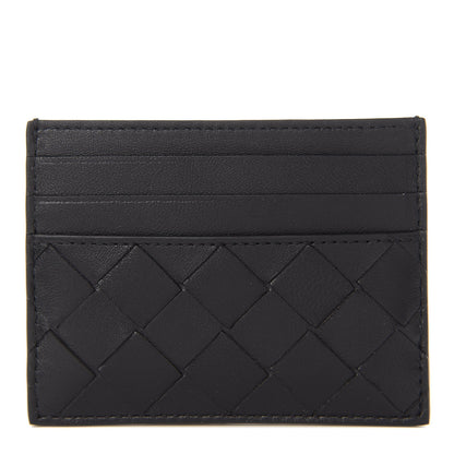 Bottega Veneta Nappa Intrecciato Card Holder Black 1 of 9