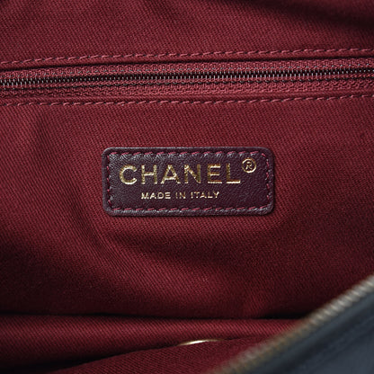 Chanel Crumpled Grained Calfskin Quilted Small Shiva Flap Black 6 of 10