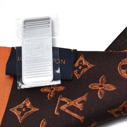 Louis Vuitton Silk Catogram Classic Bandeau Marron 4 of 5