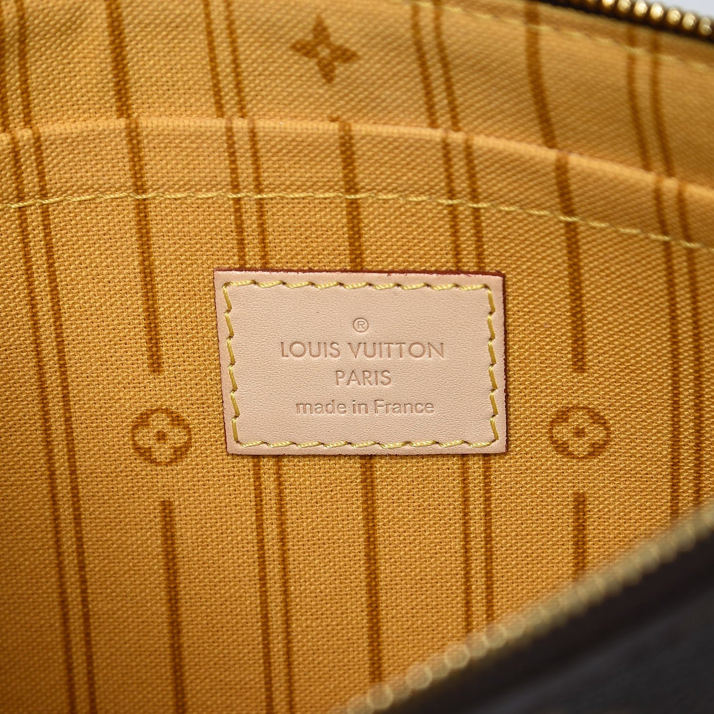 Monogram My LV Heritage Neverfull MM GM Pochette Yellow Fuchsia