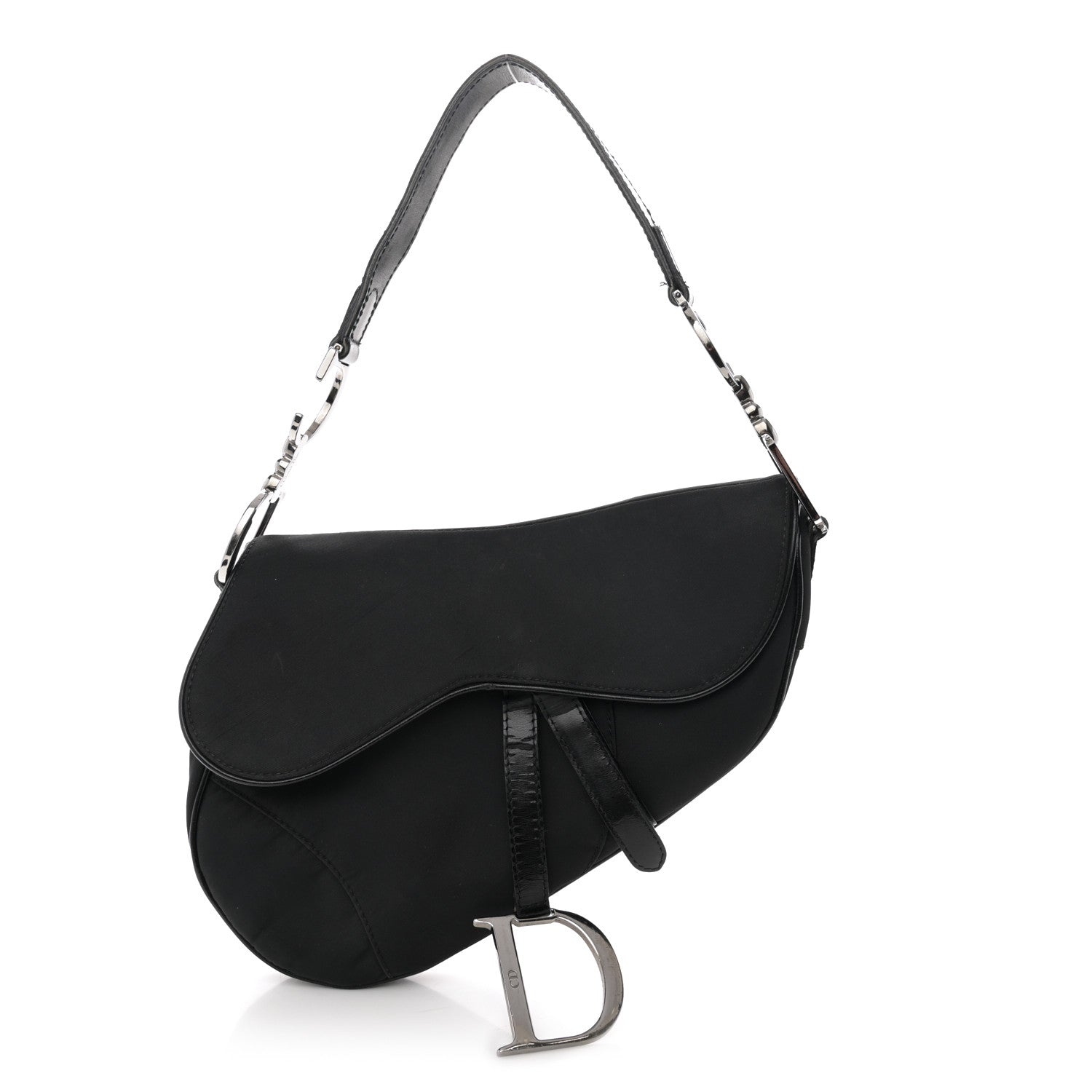 Christian Dior Nylon Saddle bag Black 1 of 13