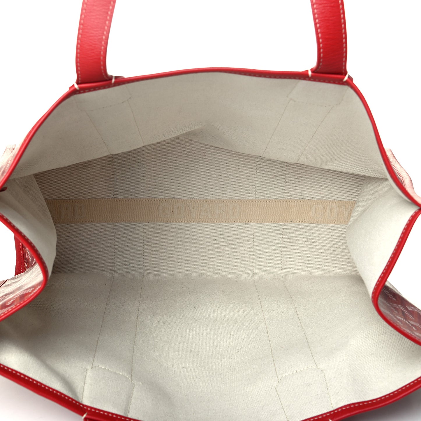 Goyardine Villette Tote Red