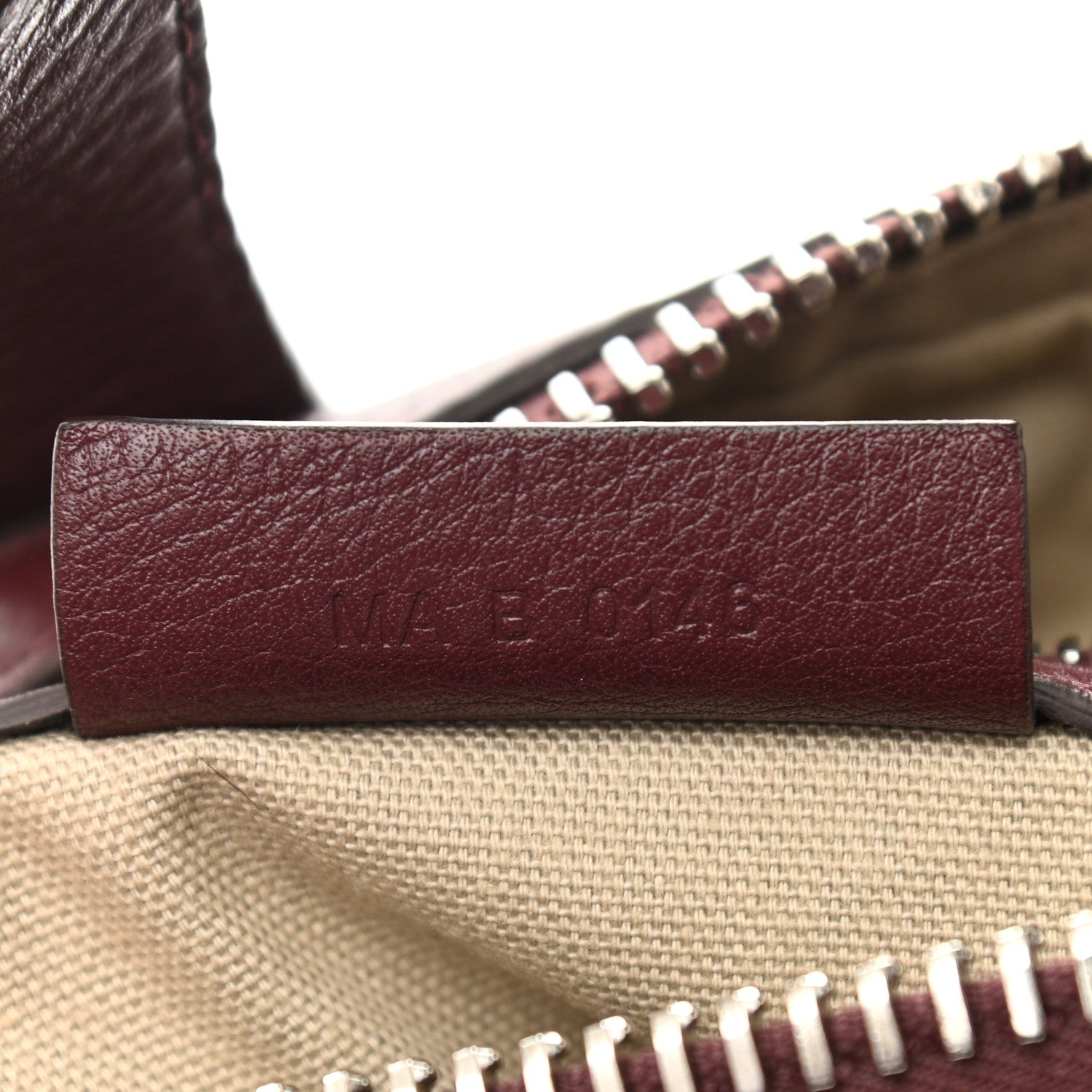 Givenchy Waxy Grained Calfskin Small Nightingale Oxblood 7 of 10