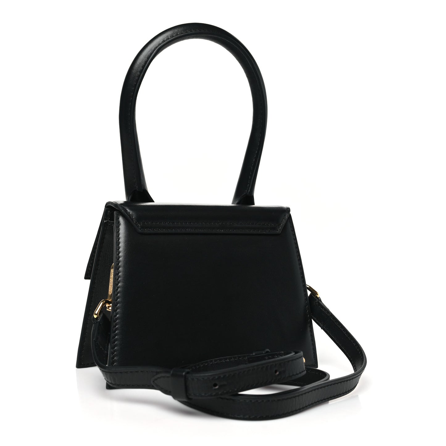 Smooth Calfskin Le Chiquito Moyen Black