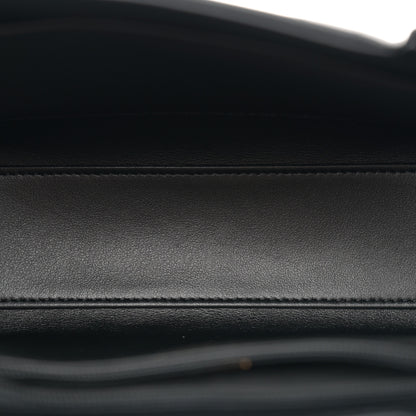 Chanel Shiny Aged Calfskin Quilted Nano Kelly Shopper Black 5 of 11