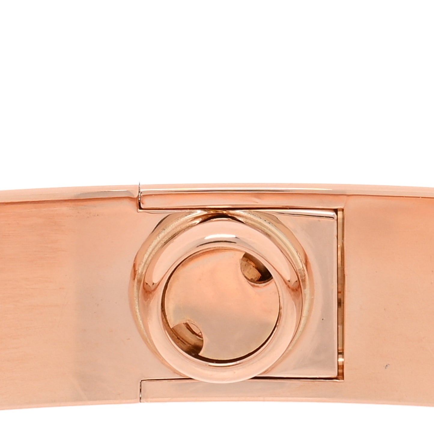 18K Pink Gold 4 Diamond LOVE Bracelet 16