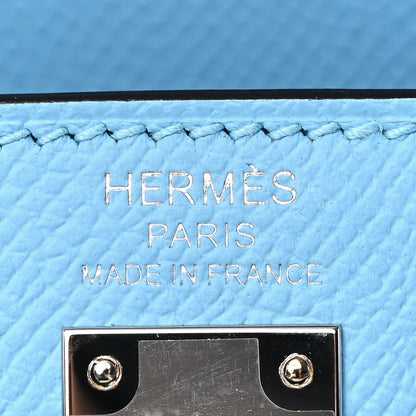 Hermes Epsom Kelly Sellier 25 Celeste 6 of 11