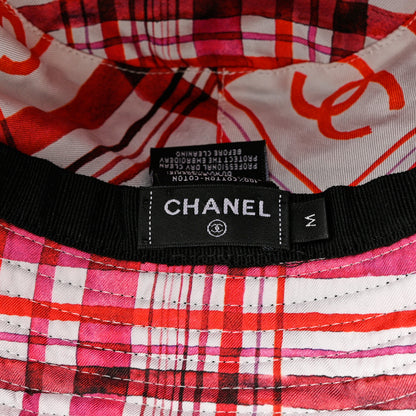 Chanel Cotton Pearl CC Bucket Hat M Black 8 of 8