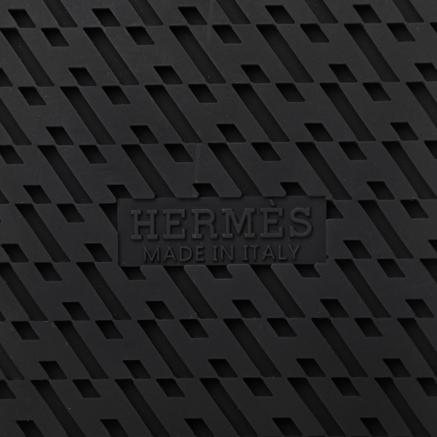 Hermes Calfskin Mens Chypre Sandals 42 Black 7 of 9
