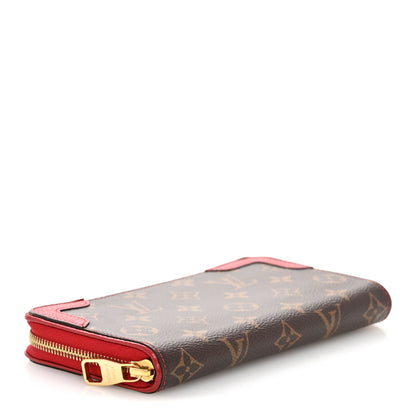 Louis Vuitton Monogram Retiro Zippy Wallet Cherry 4 of 10