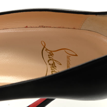 Christian Louboutin Shiny Nappa Pigalle 85 Pumps 37 Black 8 of 8