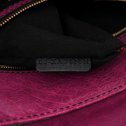 Valentino Garavani Patent Large Histoire Purple 7 of 15