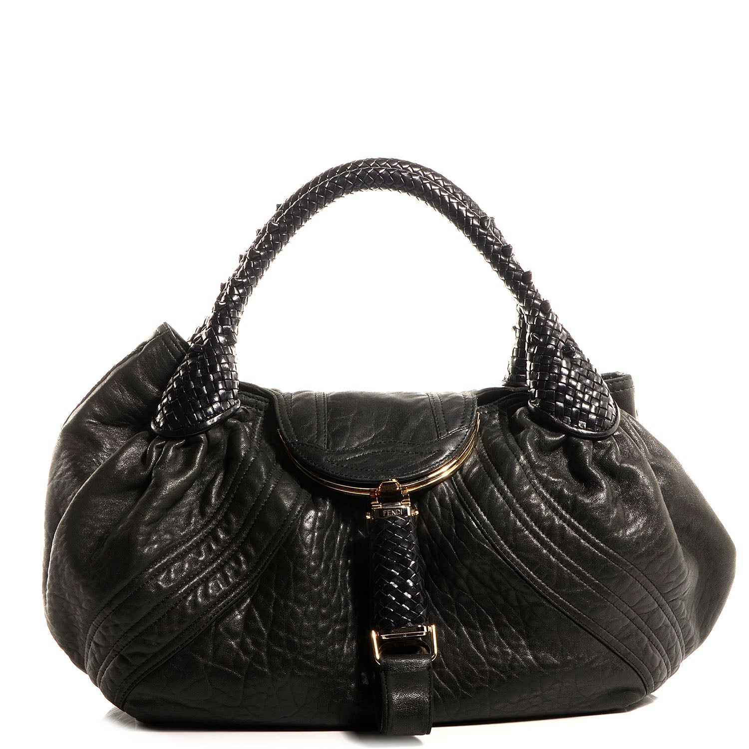 Fendi Nappa Nuvolata Spy Black 1 of 9