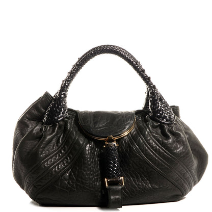 Fendi Nappa Nuvolata Spy Black 1 of 9
