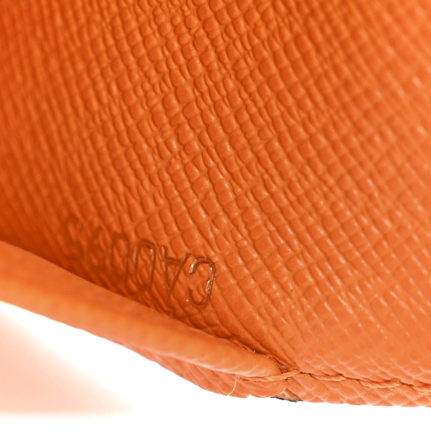 Monogram Koala Small Ring Agenda Cover Orange
