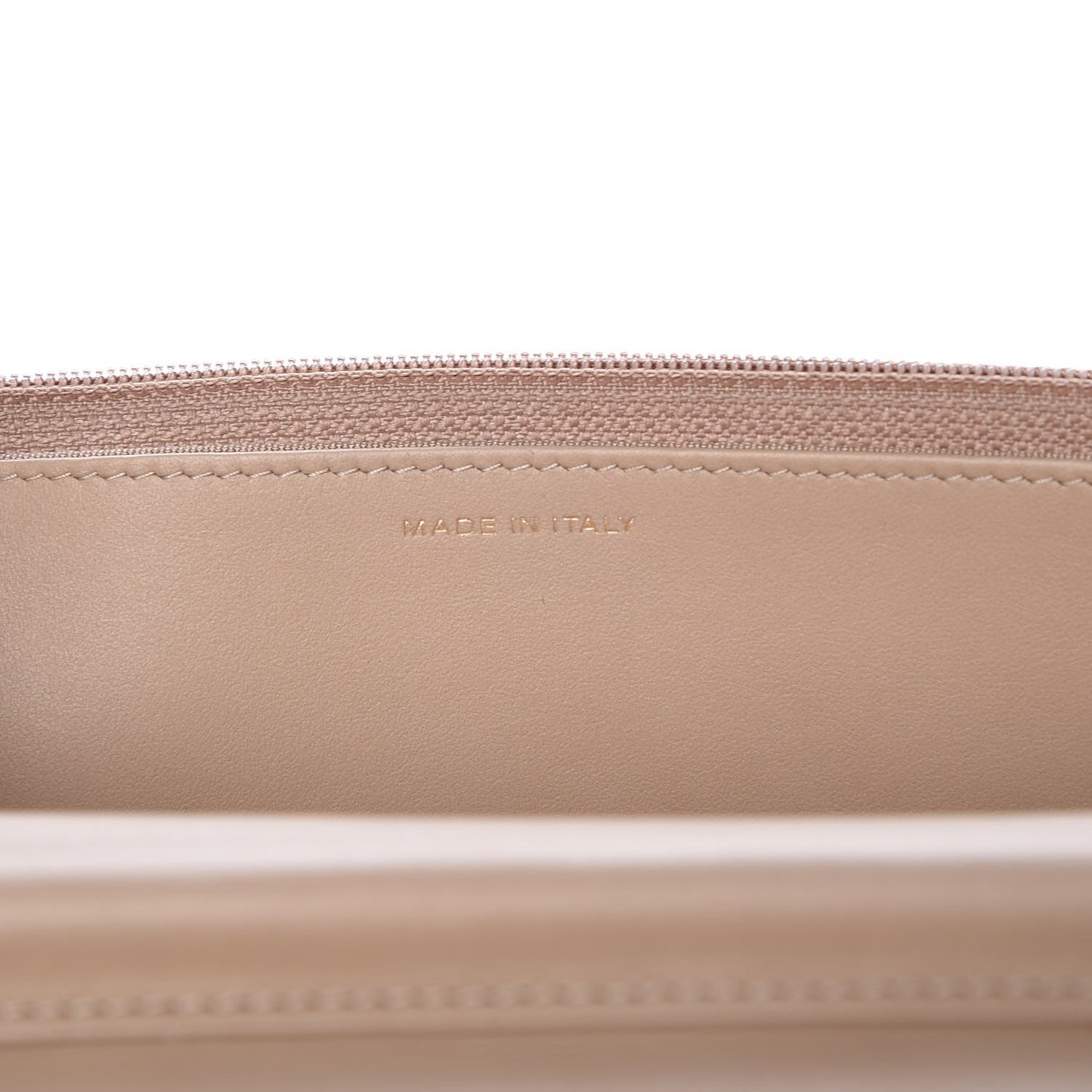 Metallic Aged Calfskin Reissue Wallet On Chain WOC Gold