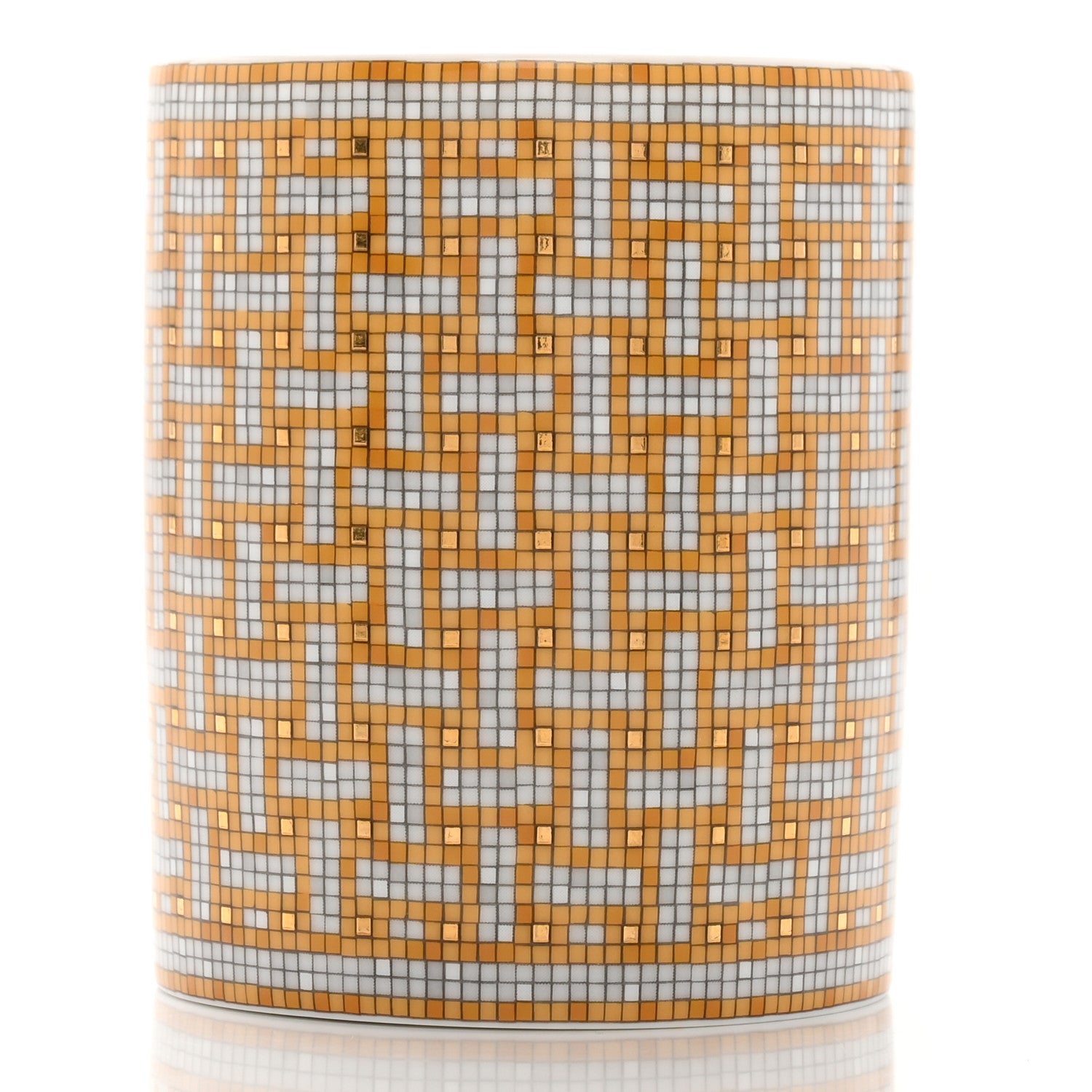 Hermes Porcelain Mosaique au 24 Mug Gold 9 of 10