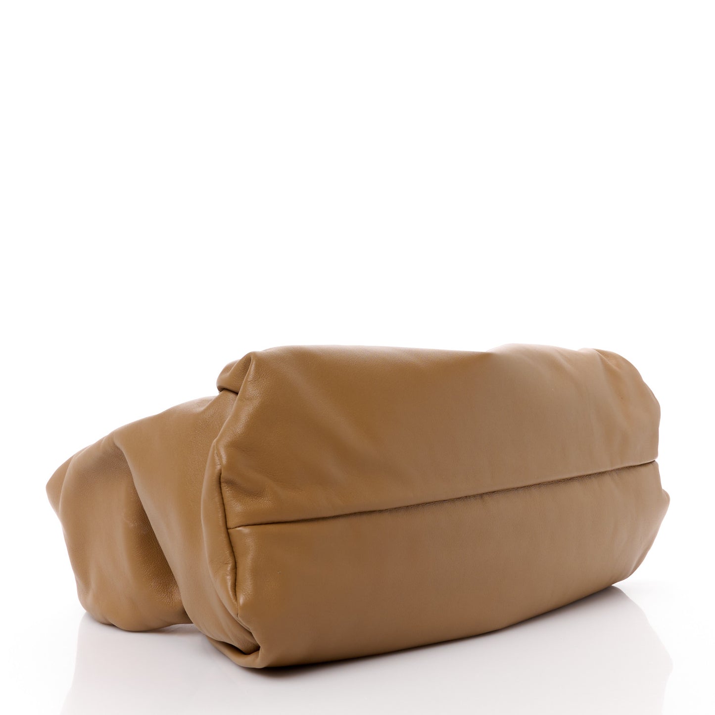 Smooth Butter Calfskin Small The Shoulder Pouch Cammello