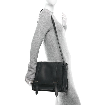 Hermes Taurillon Clemence Steve 35 Black 2 of 9