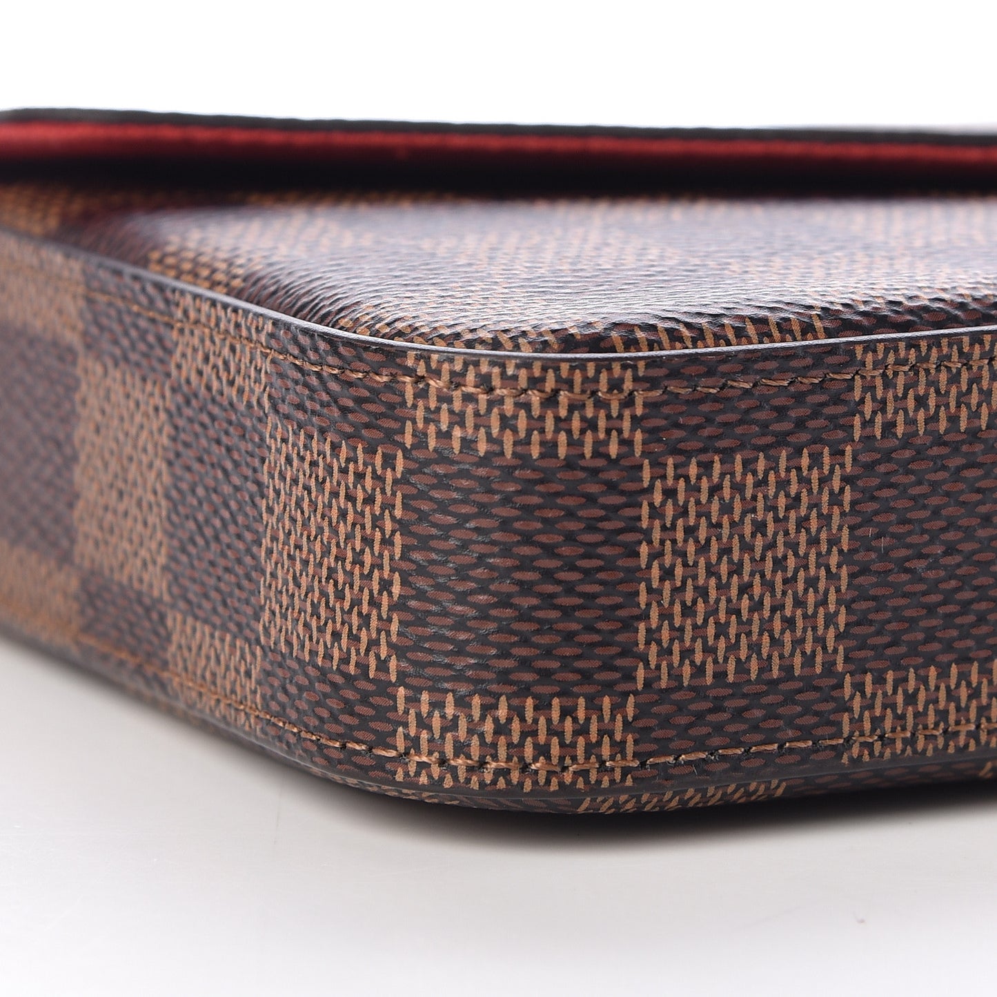 Damier Ebene Pochette Felicie Chain Wallet