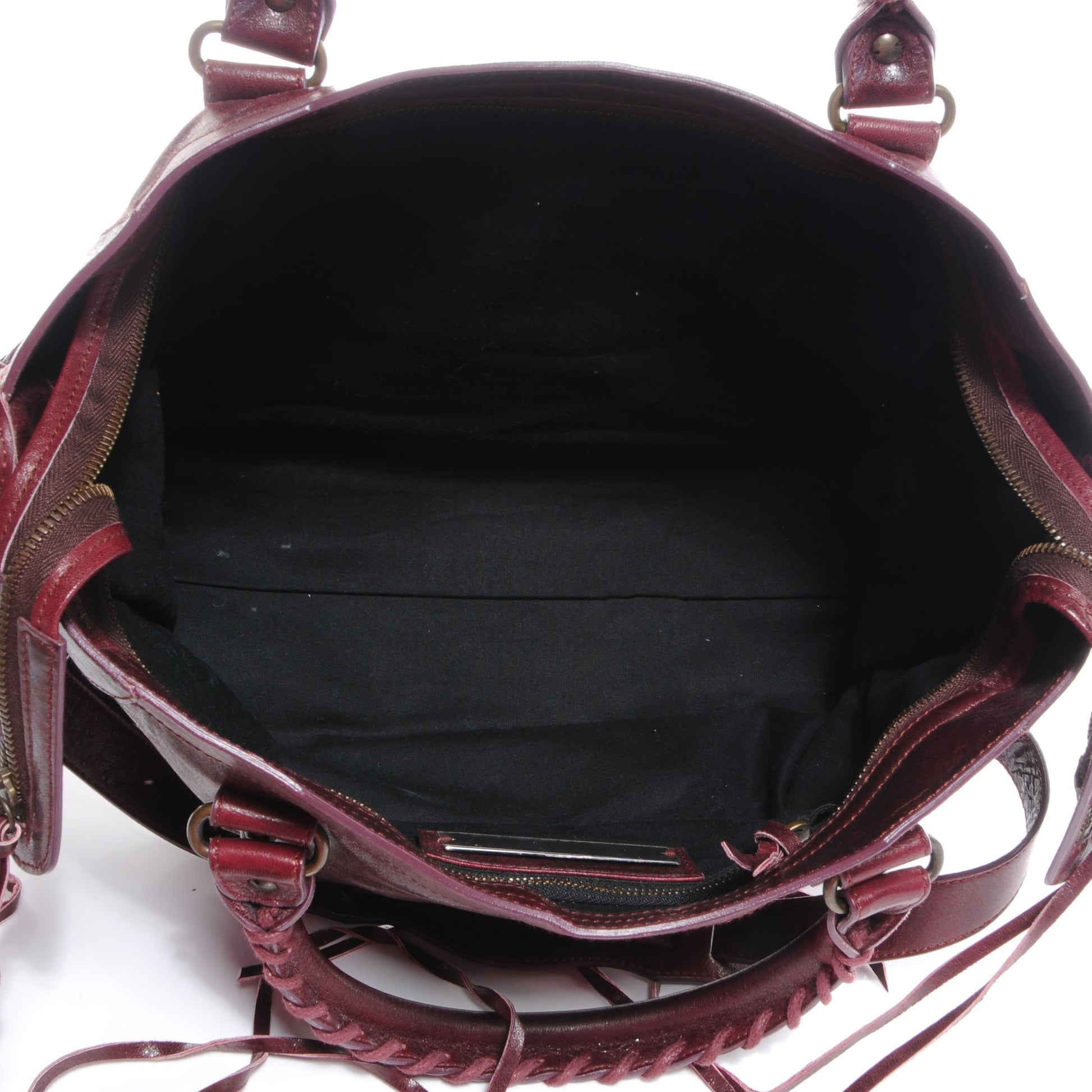 Balenciaga Chevre City Bordeaux 5 of 9