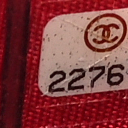 Chanel Lambskin Quilted Boy Wallet On Chain WOC Red 8 of 27