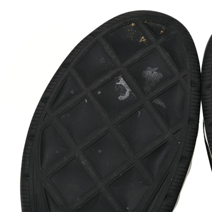 Chanel Velvet Calfskin Mixed Fibers CC Sneakers 40.5 Black 6 of 12