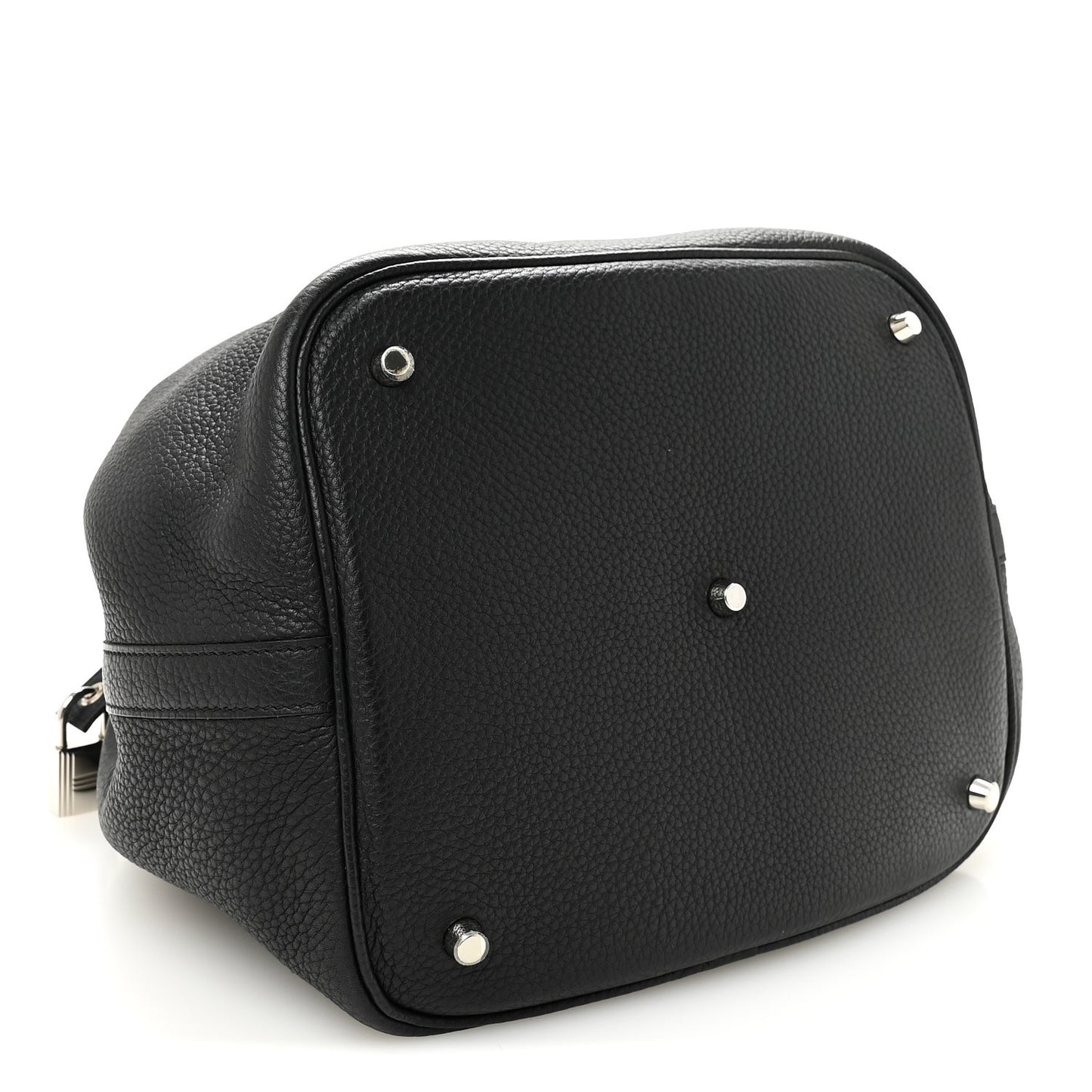 Taurillon Clemence Picotin Lock 26 GM Black