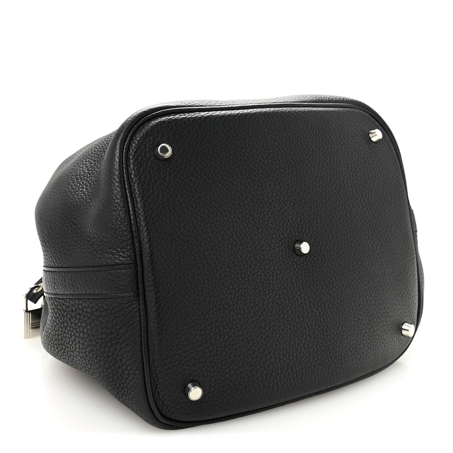 Hermes Taurillon Clemence Picotin Lock 26 GM Black 4 of 9